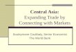 Central Asia: Expanding Trade by Connecting with Markets