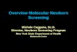 Overview Molecular Newborn Screening