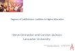 Degrees of  Laddishness :  Laddism  in Higher Education