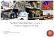 SACEA  Fatal Risk Std’s Update Northern Regional Meeting