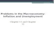 Problems in the Macroeconomy: Inflation and Unemployment
