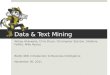 Data & Text Mining