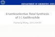 Enantioselective  Total Synthesis of  (-)  Jiadifenolide