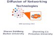 Diffusion of Networking Technologies