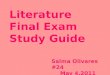 Literature Final  Exam Study  Guide