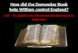 How did the  Domesday  Book help William control England?