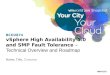 BCO2874 vSphere  High Availability 5.0  and SMP Fault Tolerance –  Technical Overview and Roadmap
