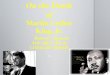 On the Death of Martin Luther King, Jr. R obert F.  Kennedy VOCABULARY & LITERARY TERMS 