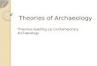Theories of Archaeology