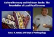 Cultural Memory and Heirloom Seeds:  The Foundation of Local Food  Systems