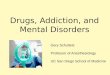 Drugs, Addiction, and  Mental Disorders