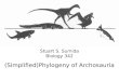 Stuart S. Sumida Biology 342 ( Simplified)Phylogeny of  Archosauria