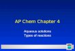 AP  Chem  Chapter  4
