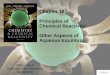 Chapter 18 Principles of Chemical Reactivity:  Other Aspects of Aqueous  Equilibria