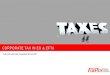 Corporate tax in  eu  &  efta