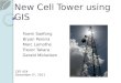 New Cell Tower using GIS