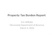 Property Tax Burden Report