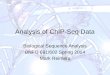 Analysis of ChIP-Seq Data