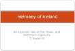 Heimaey  of Iceland