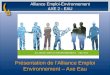 Alliance Emploi-Environnement AXE 2 - EAU