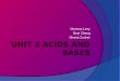 Unit 3 Acids and Bases