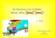 An Electron Ion Collider: What, Why, Where, When?