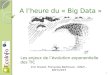A l’heure du «  Big  Data »