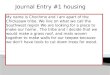 Journal  Entry  # 1 housing