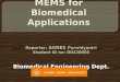 MEMS  for Biomedical Applications