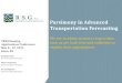 Parsimony in Advanced Transportation Forecasting