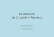 Equilibrium: Le  Chatelier’s  Principle