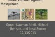 Drone Warfare against Mosquitoes