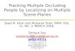 Tracking Multiple Occluding People by Localizing on Multiple Scene Planes