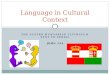 Language in Cultural Context