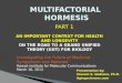 MULTIFACTORIAL  HORMESIS