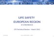 LIFE SAFETY  EUROPEAN REGION (F.CORSANEGO) CFS Technical Review - March 2012