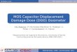 MOS Capacitor Displacement Damage Dose (DDD) Dosimeter