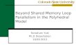 Beyond Shared Memory Loop Parallelism in the Polyhedral Model