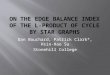 On the Edge Balance Index of the L-Product of Cycle by Star Graphs