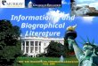 Informational and Biographical Literature