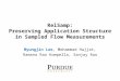 RelSamp : Preserving Application Structure in Sampled Flow Measurements