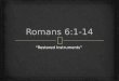 Romans 6:1-14