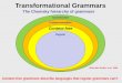 Transformational Grammars
