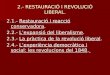 2.- RESTAURACIÓ I REVOLUCIÓ LIBERAL