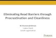 Eliminating Read Barriers through Procrastination and Cleanliness