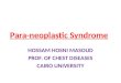 Para- neoplastic  Syndrome