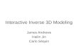 Interactive Inverse 3D Modeling