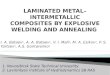 LAMINATED METAL–INTERMETALLIC COMPOSITES BY EXPLOSIVE WELDING AND ANNEALING