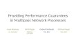 Providing Performance Guarantees in  Multipass  Network Processors