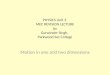 PHYSICS Unit 3  MEC REVISION LECTURE by Gurwinder  Singh,  Parkwood  Sec College